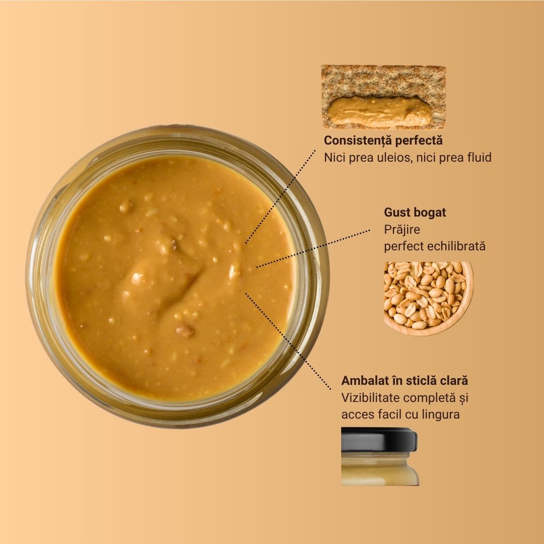 Cremă crocantă de arahide Epic Bites 300g