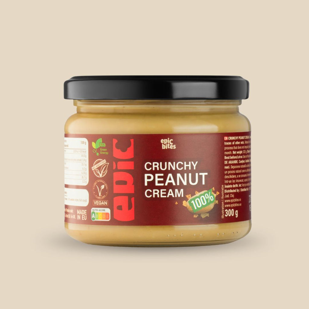 Cremă crocantă de arahide Epic Bites 300g
