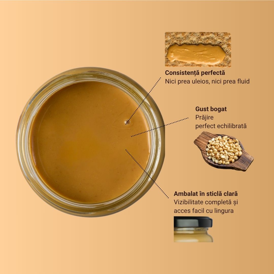 Cremă fină de arahide Epic Bites 300g