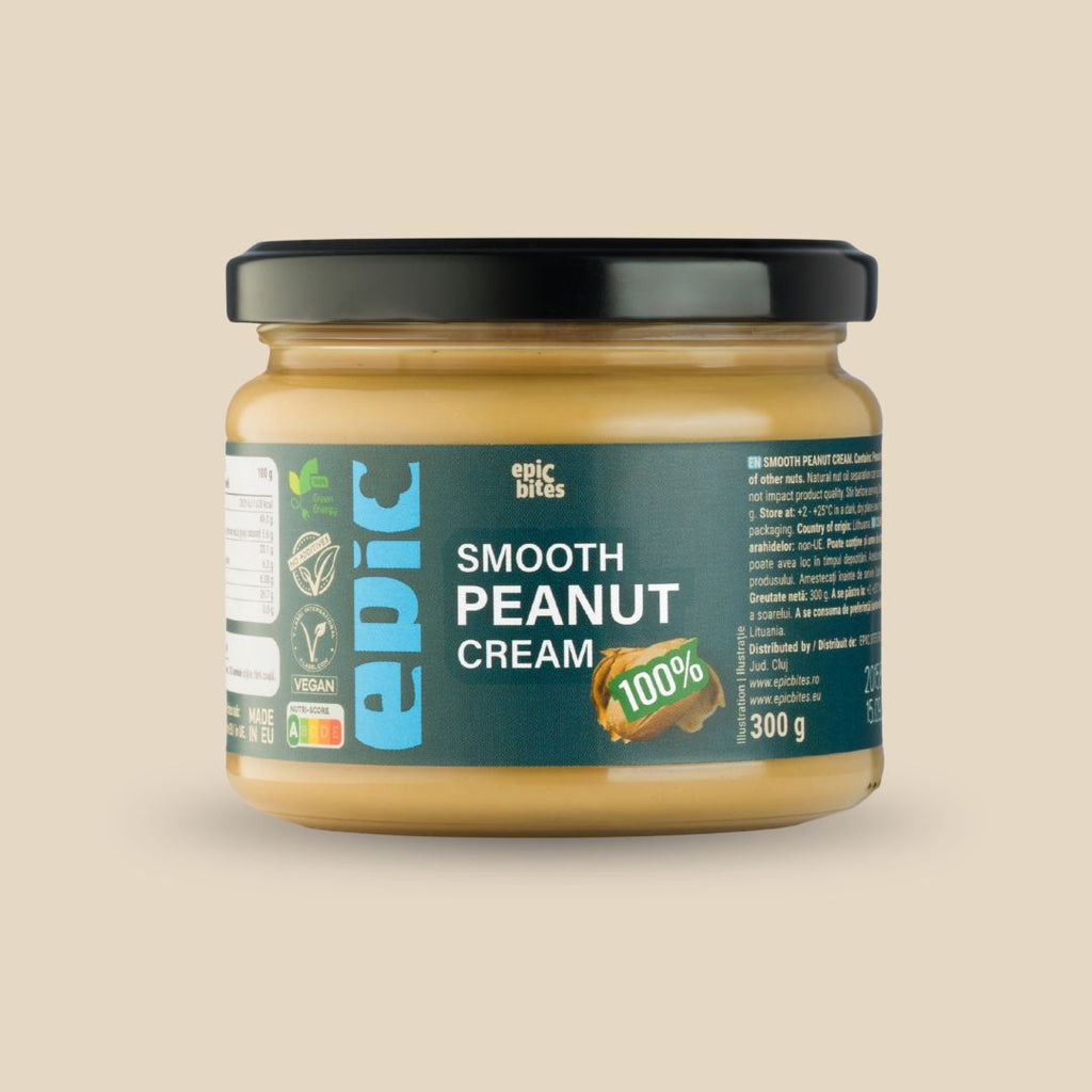 Cremă fină de arahide Epic Bites 300g